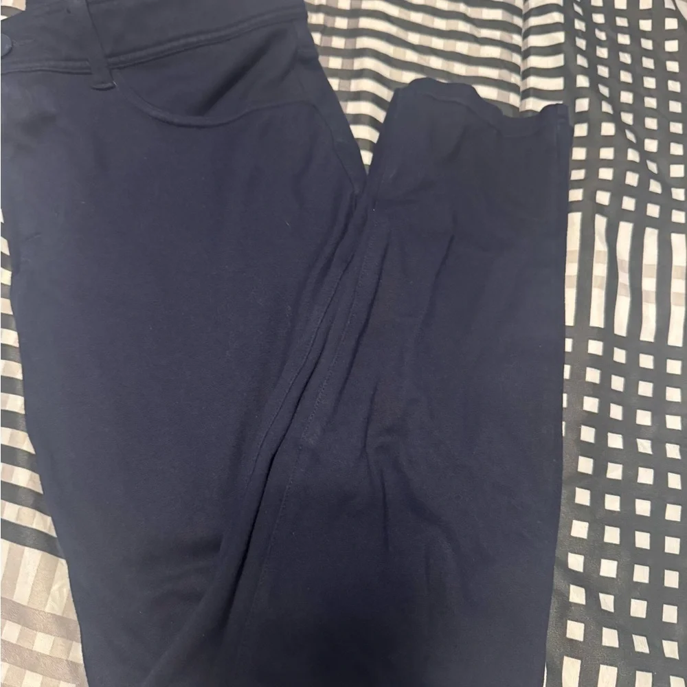 Flattering Navy Blue Seven7 Women’s Leggings – Navy Blue, Size 12 - Picture 1 of 7